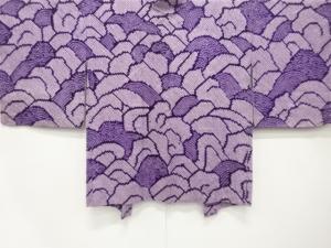 未使用品　きぬたや謹製　本総絞り　青海波模様　絵羽織